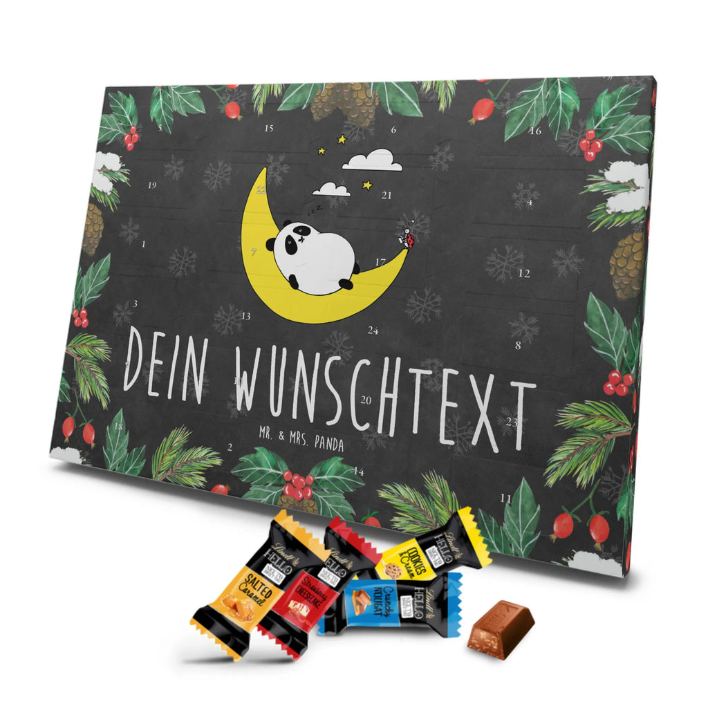 Adventskalender mit Namen Panda Easy Adventskalender mit Namen, Personalisierter Adventskalender