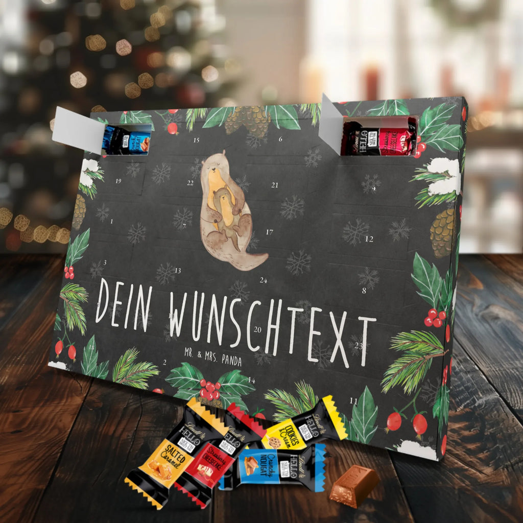 Adventskalender mit Namen Otter Kind Personalisierter Adventskalender, Adventskalender mit Namen, Fischotter, Seeotter, Otter, Otter Seeotter See Otter