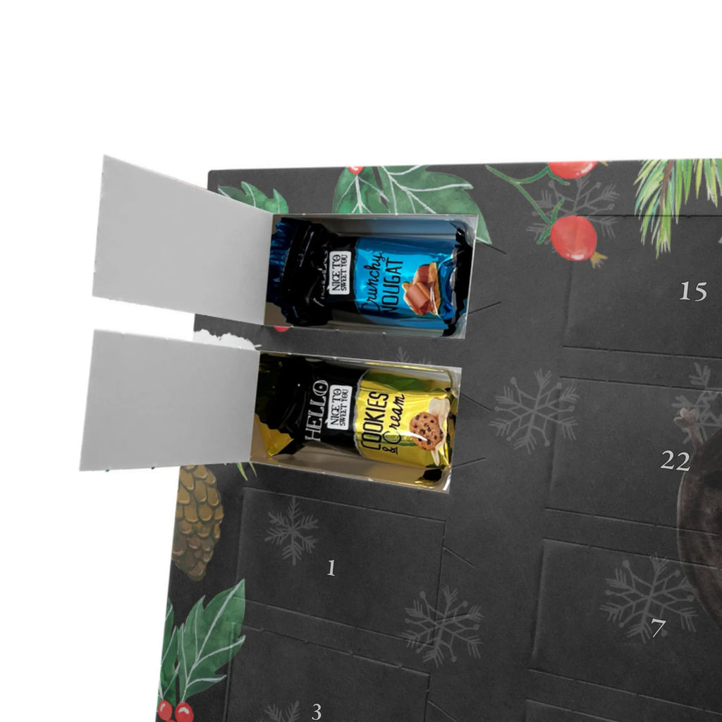Adventskalender mit Namen Stinktier Handstand Adventskalender mit Namen, Personalisierter Adventskalender, Stinktier, Skunk, Stinki, Raubtier, Verpielt, Stinker, Wildtier, Spielplatz, Kind