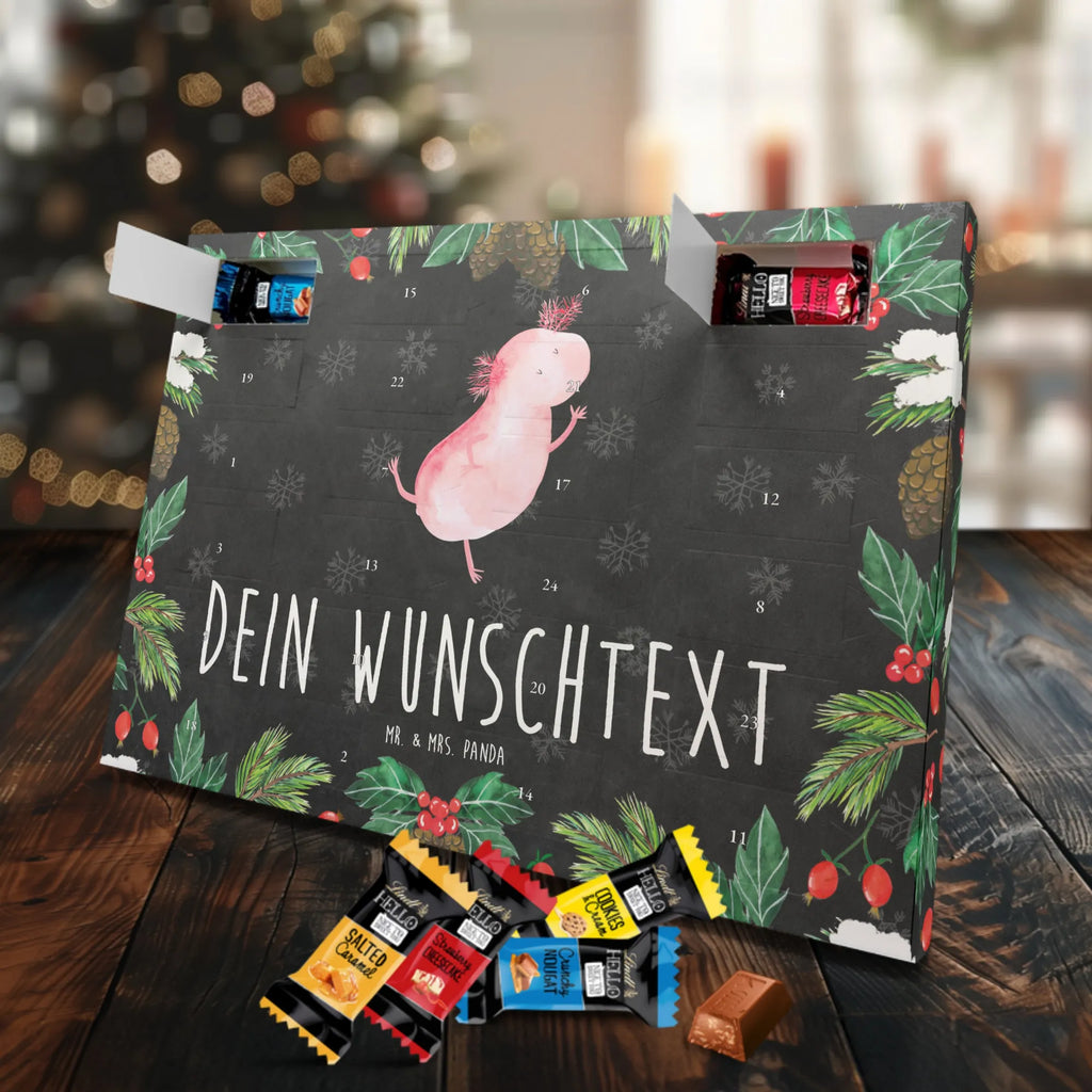 Adventskalender mit Namen Axolotl Tanzen Personalisierter Adventskalender, Adventskalender mit Namen, Molch, Axolotl, Axolot, Dachschaden, Beste Freundin, Sterne, Freundin, Verrückt, Lurche, Schwanzlurch, Lurch