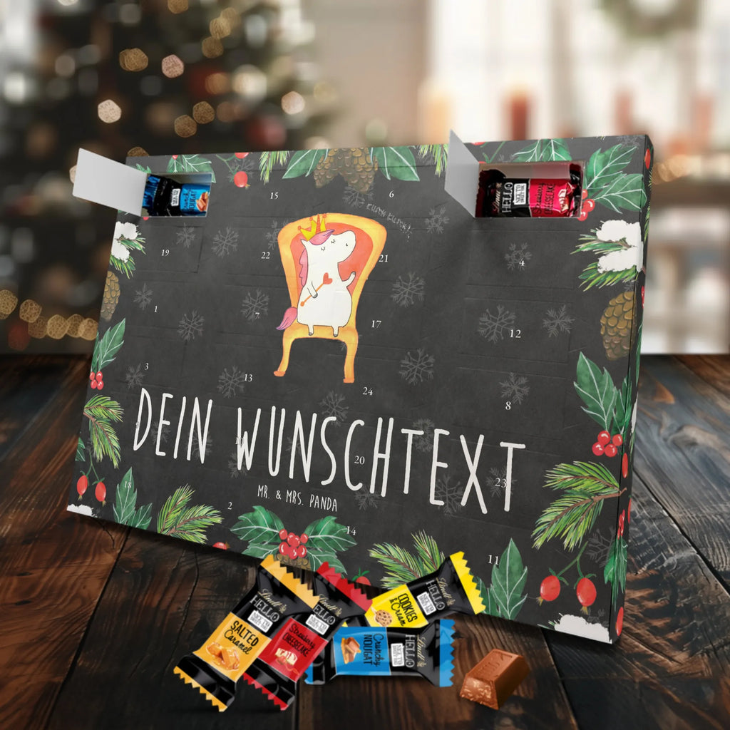 Adventskalender mit Namen Einhorn König Adventskalender mit Namen, Personalisierter Adventskalender, Unicorn, Einhorn, Einhörner, Einhorn Deko, König, Krone, Bundeskanzler, Präsident, Prinzessin, Herrscher, Kaiser