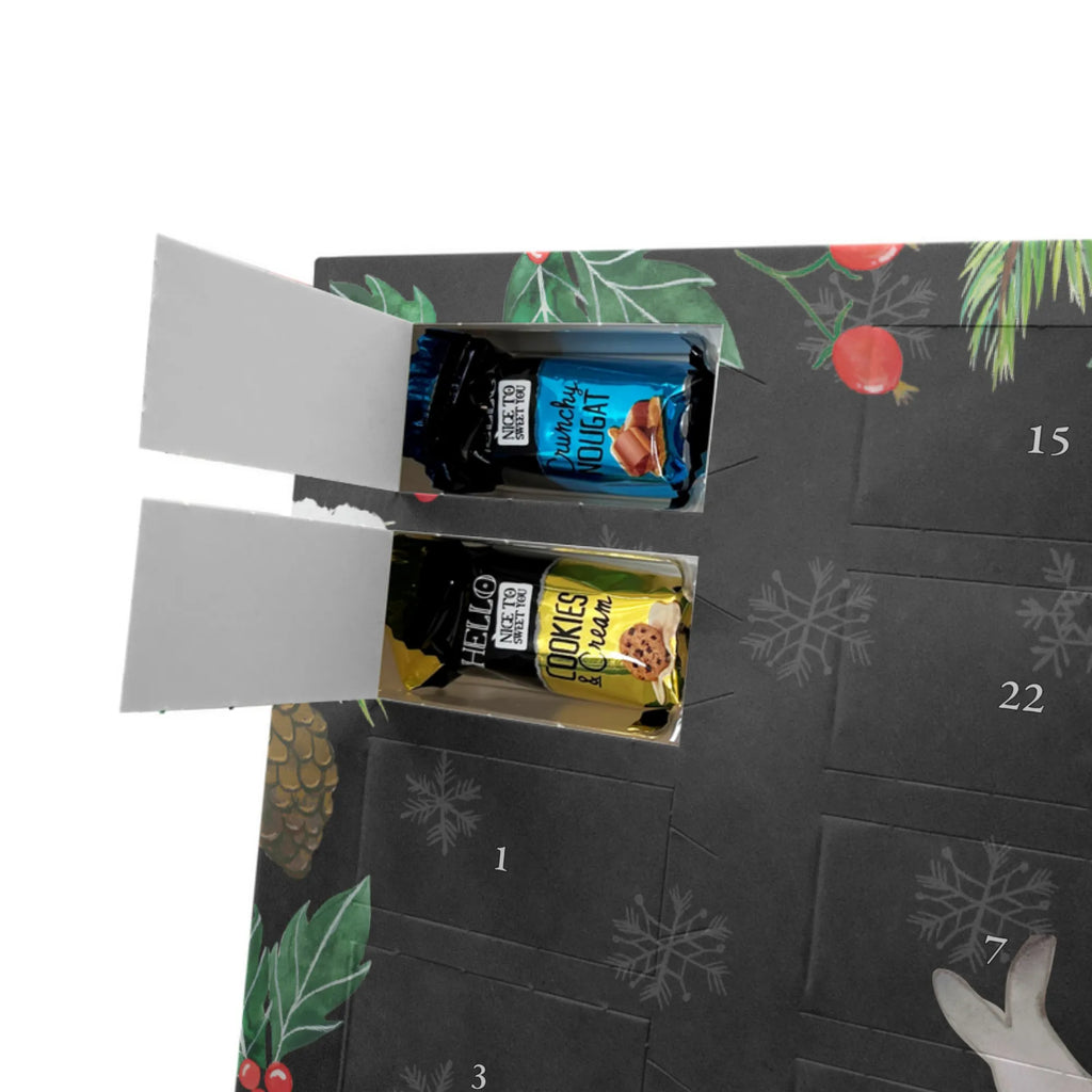 Adventskalender mit Namen Robbe Sherlock Personalisierter Adventskalender, Adventskalender mit Namen, Tiere, Tiermotive, Gute Laune, Lustige Sprüche
