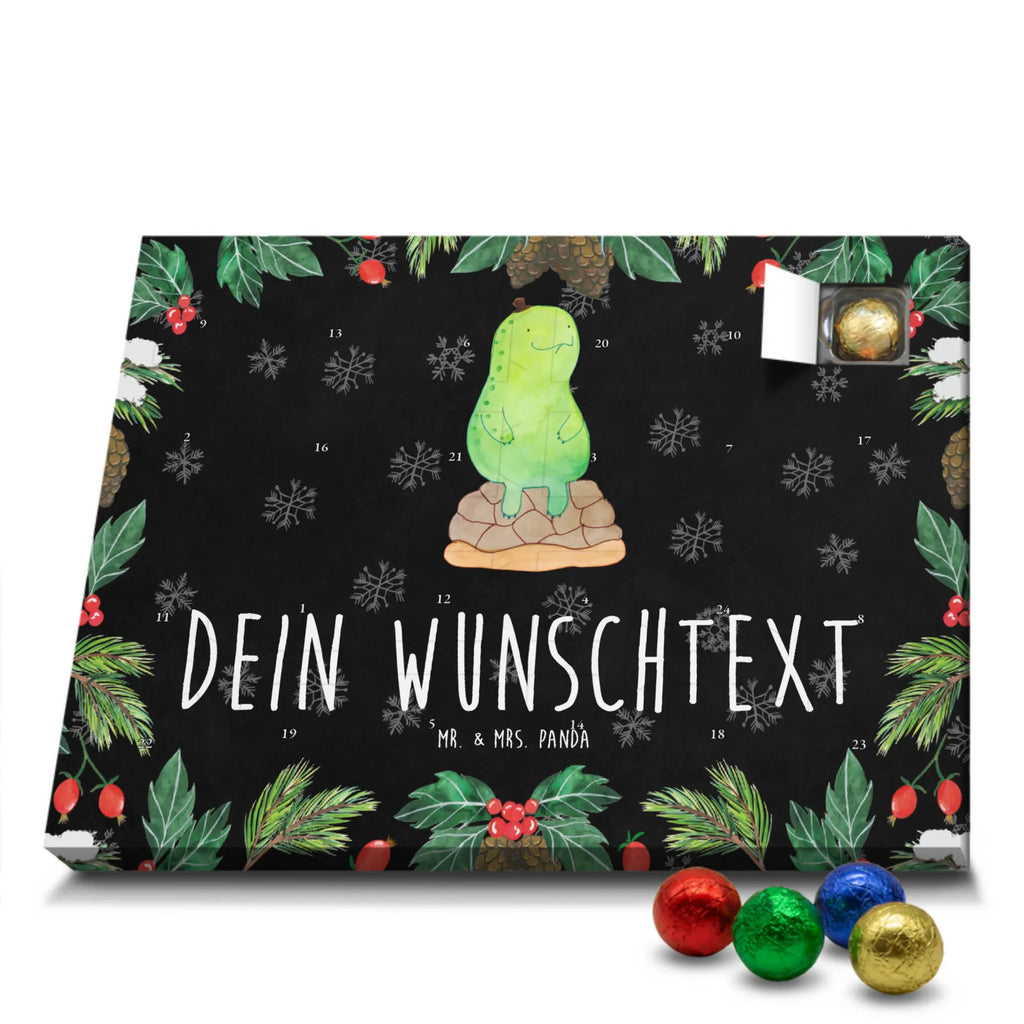 Personalisierter Schoko Adventskalender Schildkröte Pause Personalisierter Adventskalender, Adventskalender mit Namen, Schildkröte, Achtsamkeit, Achtsam, Entschleunigen