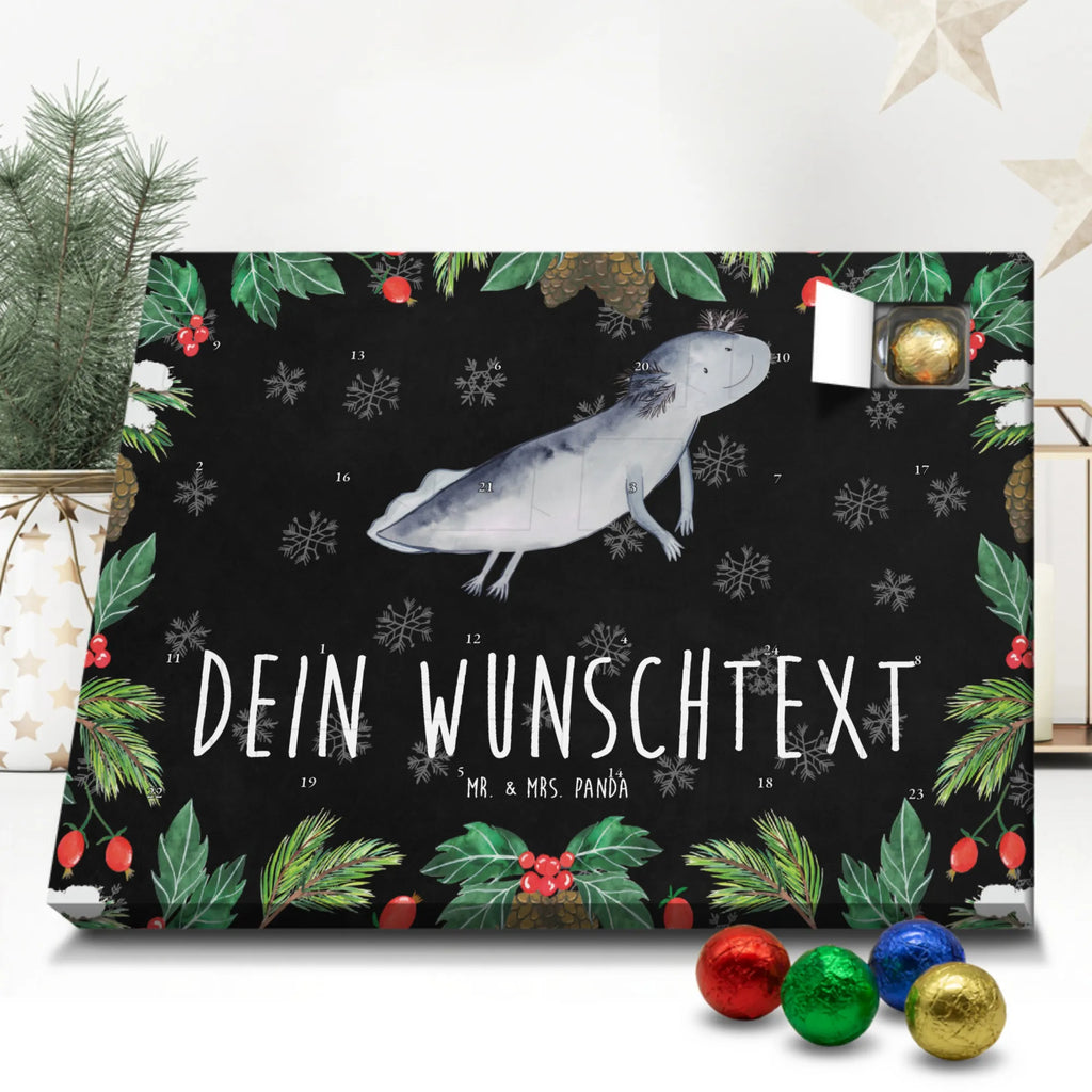 Adventskalender mit Namen Axolotl Schwimmen Adventskalender mit Namen, Personalisierter Adventskalender, Molch, Axolotl, Lurche, Problem, Motivation, Lurch, Schwanzlurch, Probleme, Axolot, Lösungen