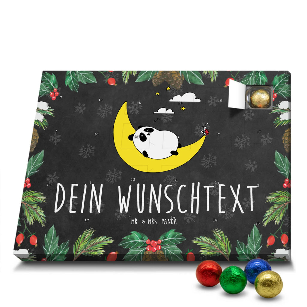 Adventskalender mit Namen Panda Easy Adventskalender mit Namen, Personalisierter Adventskalender