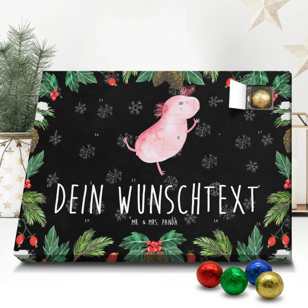 Adventskalender mit Namen Axolotl Tanzen Personalisierter Adventskalender, Adventskalender mit Namen, Molch, Axolotl, Axolot, Dachschaden, Beste Freundin, Sterne, Freundin, Verrückt, Lurche, Schwanzlurch, Lurch