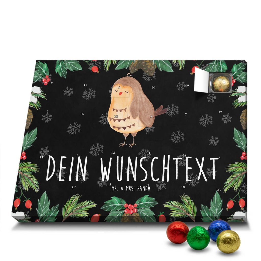 Adventskalender mit Namen Eule Zufrieden Personalisierter Adventskalender, Adventskalender mit Namen, Eule, Romantisch, Eule Spruch, Owl, Wortspiel Lustig, Liebe Spruch, Eule Deko, Geschenk Hochzeitstag, Spruch schön