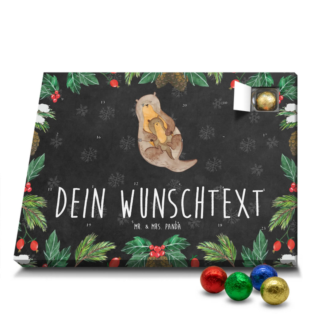 Adventskalender mit Namen Otter Kind Personalisierter Adventskalender, Adventskalender mit Namen, Fischotter, Seeotter, Otter, Otter Seeotter See Otter