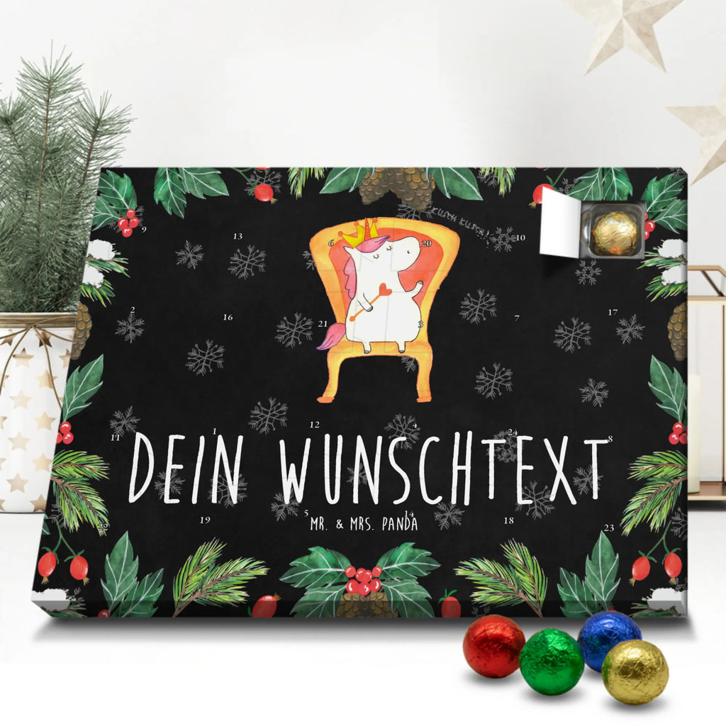 Adventskalender mit Namen Einhorn König Adventskalender mit Namen, Personalisierter Adventskalender, Unicorn, Einhorn, Einhörner, Einhorn Deko, König, Krone, Bundeskanzler, Präsident, Prinzessin, Herrscher, Kaiser