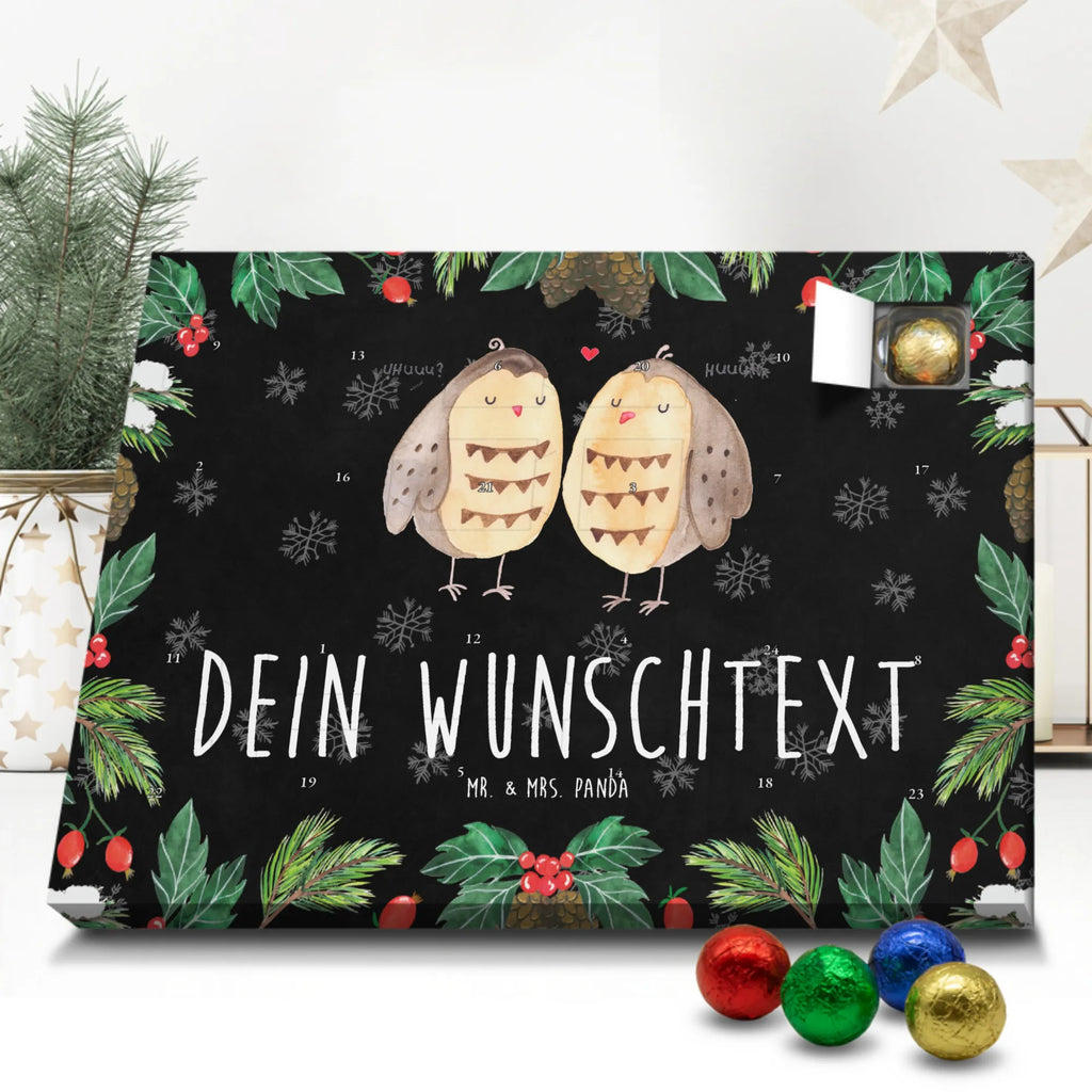 Adventskalender mit Namen Eulen Liebe Personalisierter Adventskalender, Adventskalender mit Namen, Eule, Eule Deko, Freund, Hochzeit Spruch, Owl, Wortspiel Lustig, Liebe, Liebe Spruch, All You Need Is Love, Freundin Geschenk