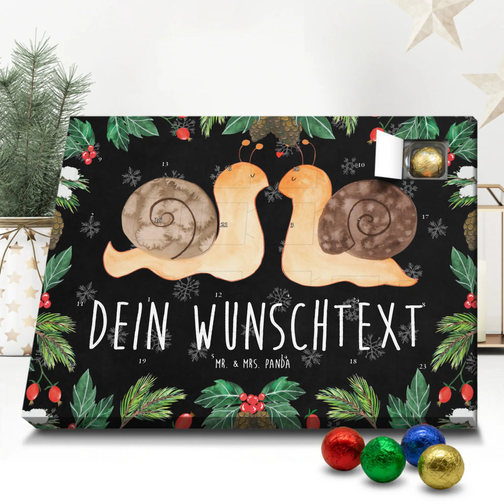Adventskalender mit Namen Schnecken Liebe Personalisierter Adventskalender, Adventskalender mit Namen, Ehefrau, Freundin, Verlobung, Jahrestag, Liebe, Freund, Partner, Heiraten, Ehemann, Heiratsantrag, Liebesgeschenk, Hocheitstag