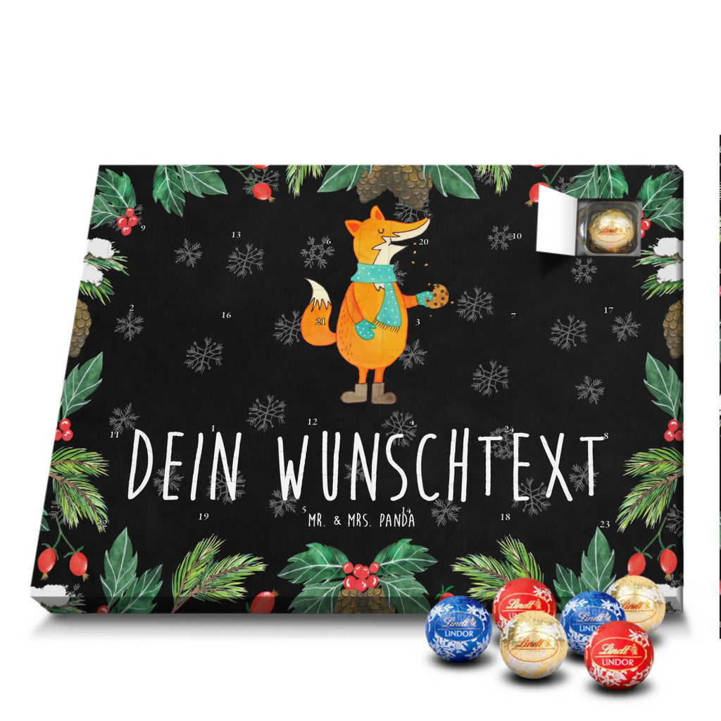 Personalisierter Schoko Adventskalender Fuchs Keks Personalisierter Adventskalender, Adventskalender mit Namen, Fuchs, Winter, Kekse, Weihnachtszeit, Küche Deko, Backen Spruch, Liebe, Füchse, Plätzchen