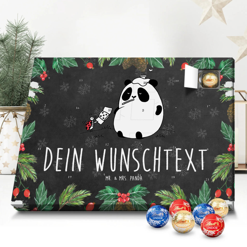  Panda Get well soon Personalisierter Adventskalender, Adventskalender mit Namen