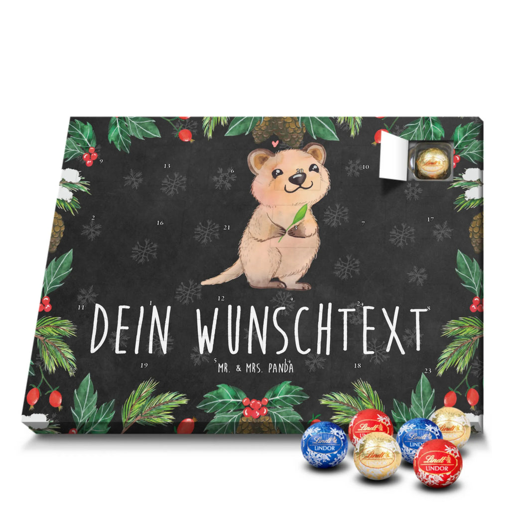 Adventskalender mit Namen Quokka Happy Personalisierter Adventskalender, Adventskalender mit Namen, Gute Laune, Lustige Sprüche, Tiere, Tiermotive, Lustiger Spruch, Quokka, Dinge Erledigen, Verschieben, Aufschieberitis, Niedliches Tier