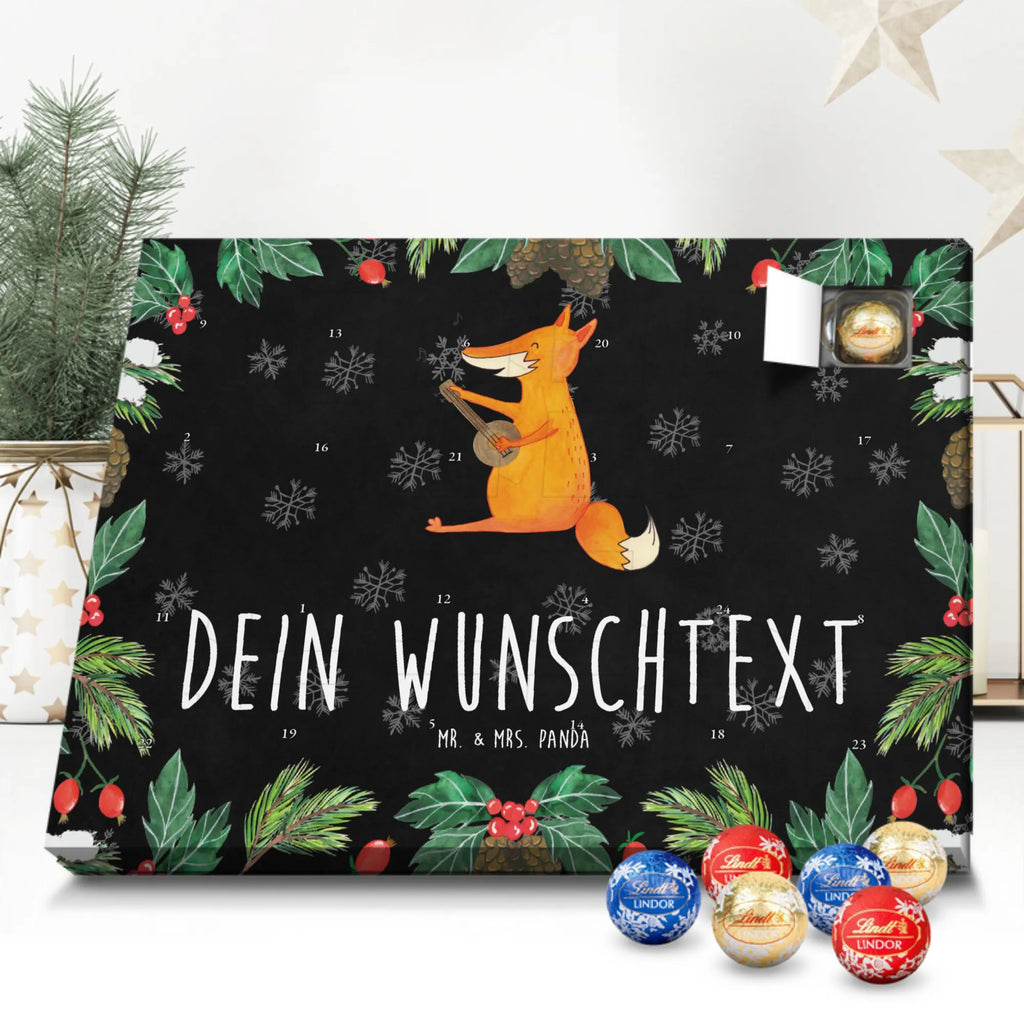 Adventskalender mit Namen Fuchs Gitarre Personalisierter Adventskalender, Adventskalender mit Namen, Fuchs, Musikerin, Musik Spruch, Sänger, Füchse, Geschenk Musiker, Gitarre, Sängerin