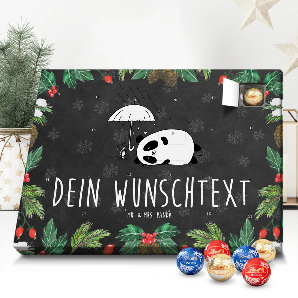 Adventskalender mit Namen Panda Freundschaft Adventskalender mit Namen, Personalisierter Adventskalender
