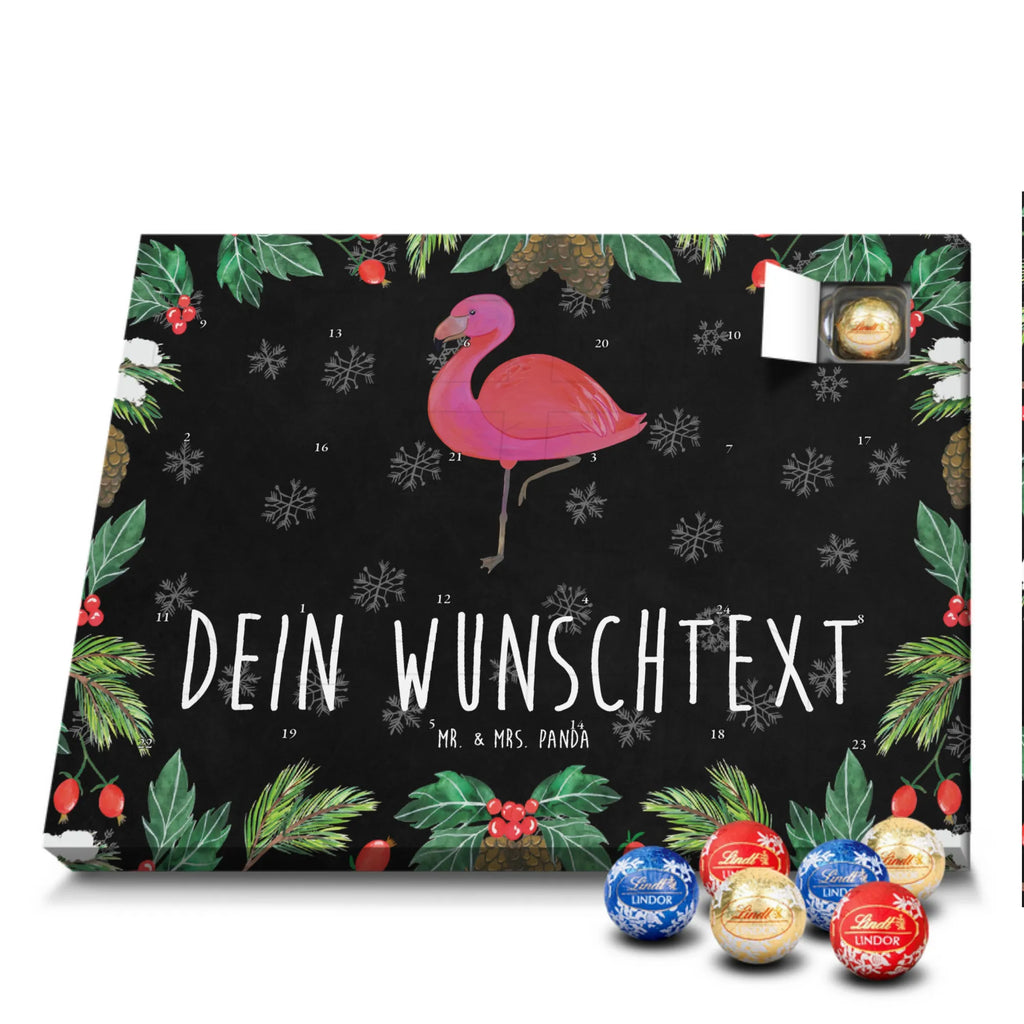 Personalisierter Schoko Adventskalender Flamingo Classic Personalisierter Adventskalender, Adventskalender mit Namen, Flamingo, Stolz, Spruch, Freundin, Außenseiter, für Mich, Geschwister, Tochter, Freundinnen, Selbstliebe, Ich, Einzigartig, Sohn
