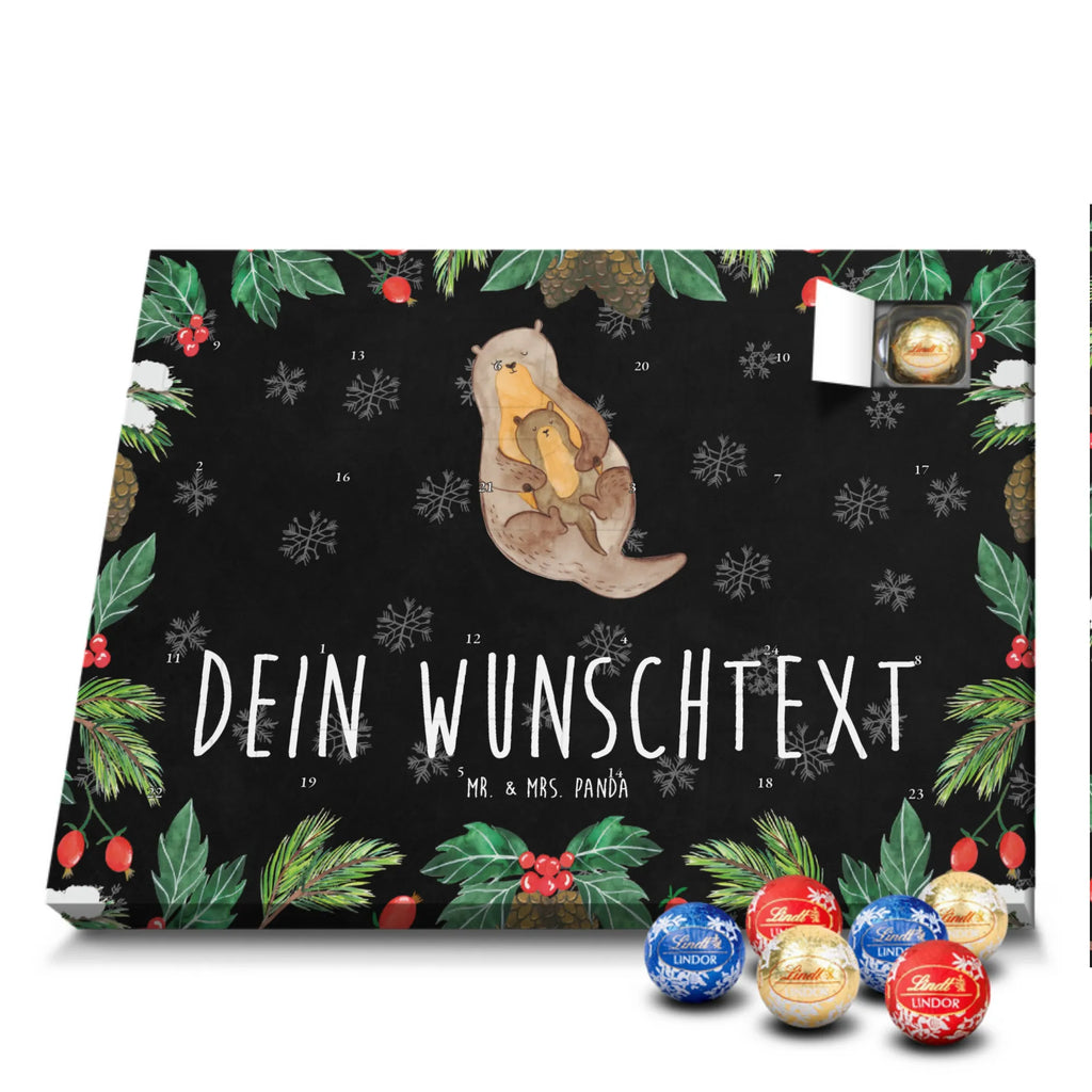 Adventskalender mit Namen Otter Kind Personalisierter Adventskalender, Adventskalender mit Namen, Fischotter, Seeotter, Otter, Otter Seeotter See Otter