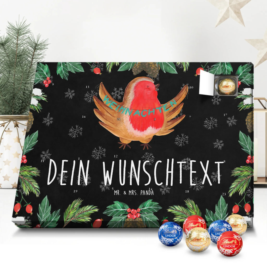 Personalisierter Schoko Adventskalender Rotkehlchen Weihnachten Personalisierter Adventskalender, Adventskalender mit Namen, Wintermotiv, Nikolaus, Weihnachten, Weihnachtsdeko, Winter, Advent, Heiligabend, Vogel, Frohe Weihnachten, Weihnachtsmotiv, Weihnachtsgruß, Xmas