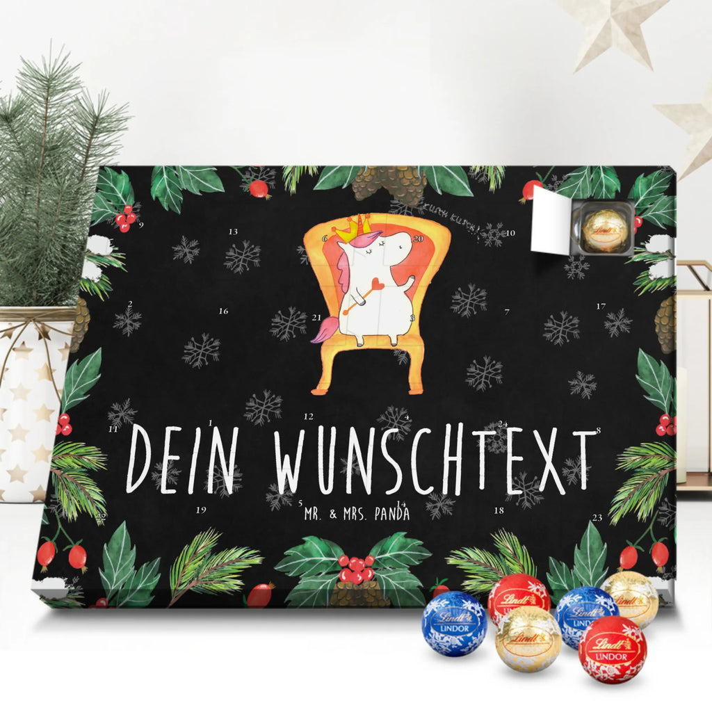 Adventskalender mit Namen Einhorn König Adventskalender mit Namen, Personalisierter Adventskalender, Unicorn, Einhorn, Einhörner, Einhorn Deko, König, Krone, Bundeskanzler, Präsident, Prinzessin, Herrscher, Kaiser