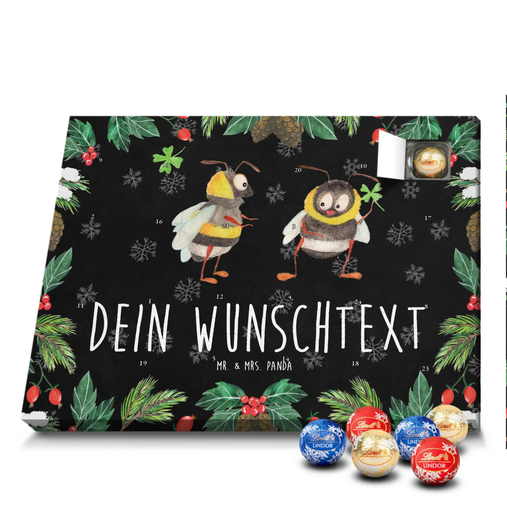 Adventskalender mit Namen Hummeln Kleeblatt Adventskalender mit Namen, Personalisierter Adventskalender, Tiere, Tiermotive, Lustige Sprüche, Gute Laune, Biene, Biene Deko, Spruch Fröhlich, Hummel, Spruch schön, glücklich Werden, Spruch Positiv, glücklich sein