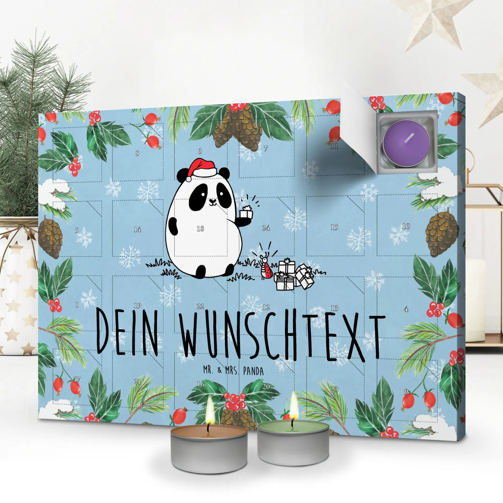  Panda Christmas gift Personalisierter Duftkerzen Adventskalender