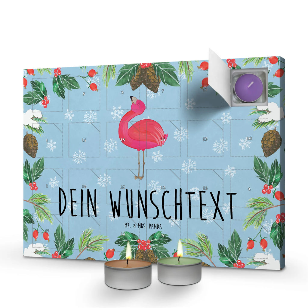  Flamingo Duma Personalisierter Duftkerzen Adventskalender, Flamingo, Freude, Beste Freundin, Selbstliebe, Freundin, Mama, Selbstakzeptanz, Stolz, Schwester, Tochter