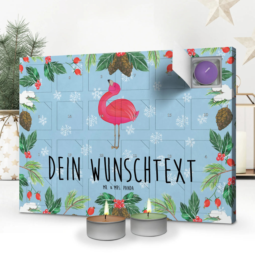  Flamingo Duma Personalisierter Duftkerzen Adventskalender, Flamingo, Freude, Beste Freundin, Selbstliebe, Freundin, Mama, Selbstakzeptanz, Stolz, Schwester, Tochter