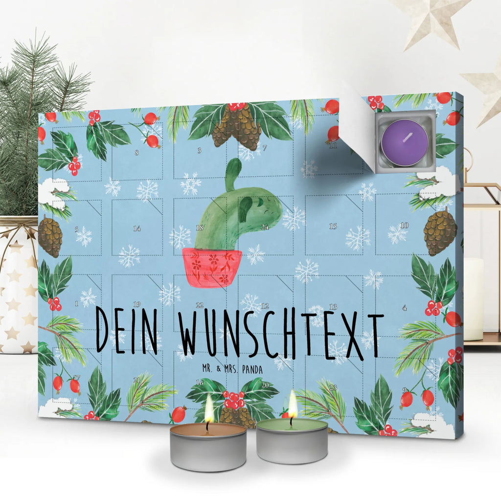 Personalisierter Duftkerzen Adventskalender Kaktus Mama Personalisierter Duftkerzen Adventskalender, Kaktus, Kakteen, Motivation, Kaktusliebe, Quote, Ärger, Schule, Büro, Büroalltag