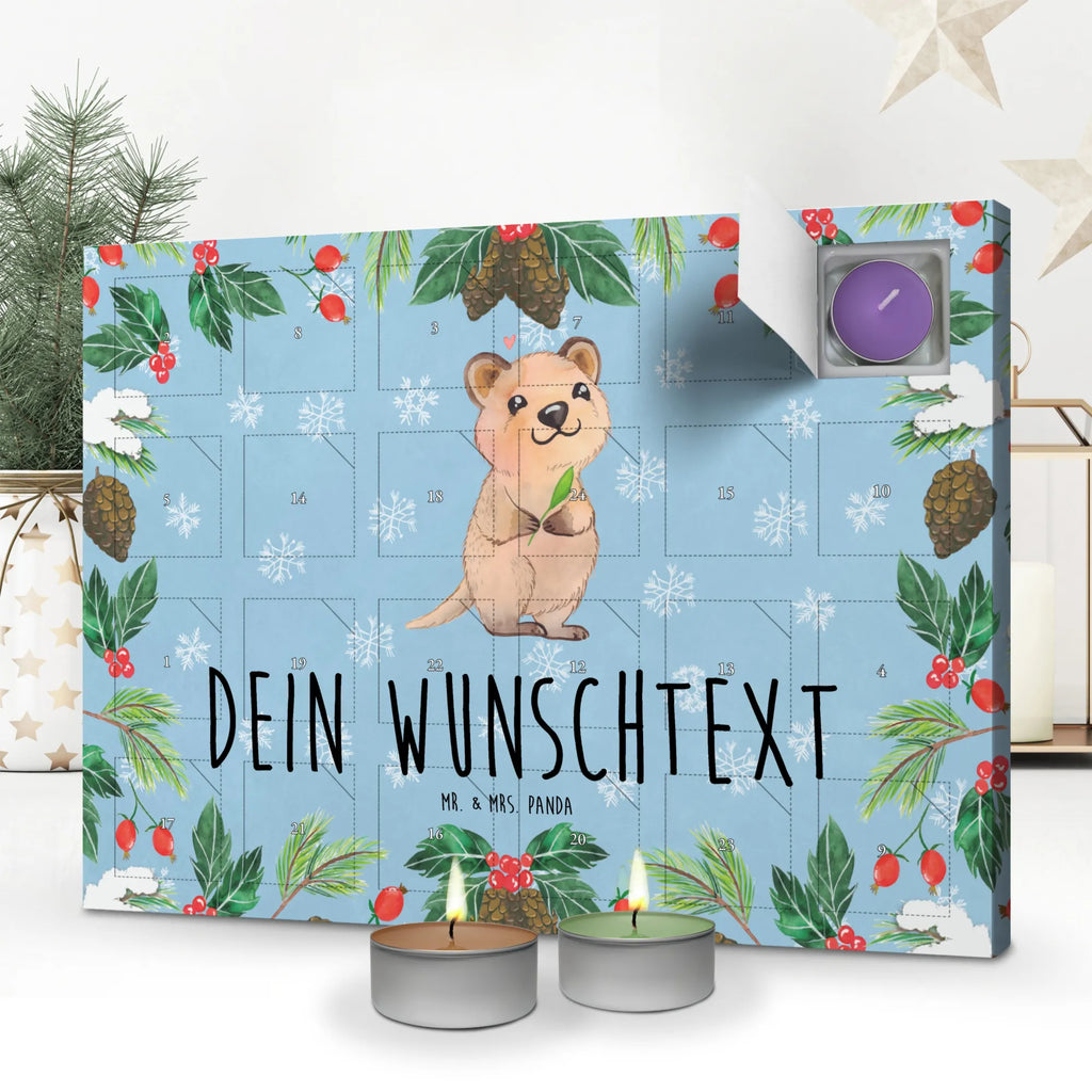 Personalisierter Duftkerzen Adventskalender Quokka Happy Personalisierter Duftkerzen Adventskalender, Tiermotive, Tiere, Gute Laune, Lustige Sprüche, Verschieben, Dinge Erledigen, Lustiger Spruch, Quokka, Niedliches Tier, Aufschieberitis