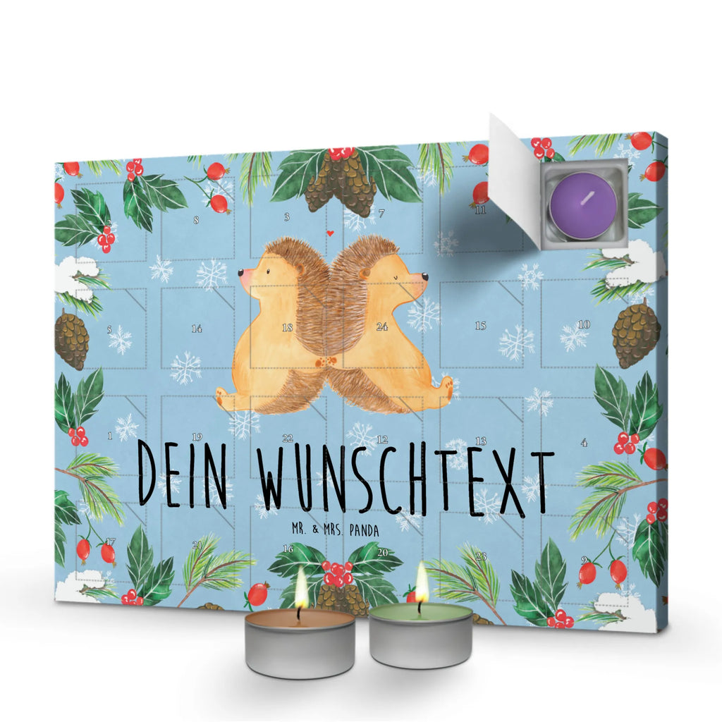 Personalisierter Duftkerzen Adventskalender Igel händchenhaltend Personalisierter Duftkerzen Adventskalender, Freundin, Jahrestag, Verlobung, Liebesgeschenk, Ehefrau, Heiratsantrag, Heiraten, Hocheitstag, Freund, Ehemann, Partner, Liebe, Liebesbeweis, Hand in Hand, Love, Gemeinsamkeit, Igel, Hochzeit, Große Liebe, Igelliebe, Lieblingsmensch, Liebesbotschaft, Geschenk für Zwei