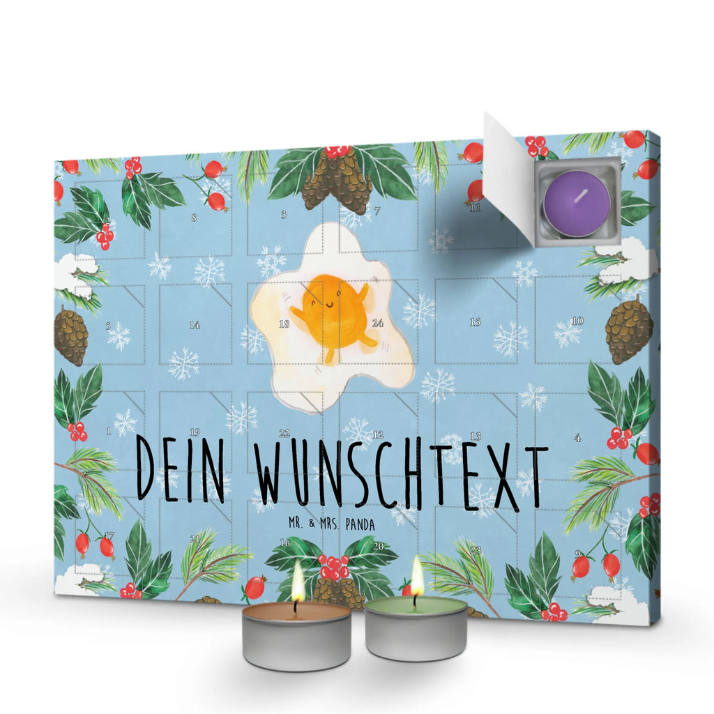 Personalisierter Duftkerzen Adventskalender Spiegelei Ei Personalisierter Duftkerzen Adventskalender, Tiermotive, Tiere, Gute Laune, Lustige Sprüche, Glücklich, Schön, Liebe, Spiegelei, Ei, Tag