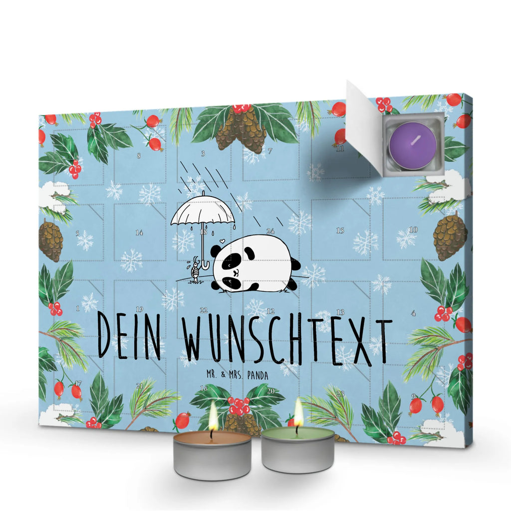  Panda Przyjaźń Personalisierter Duftkerzen Adventskalender