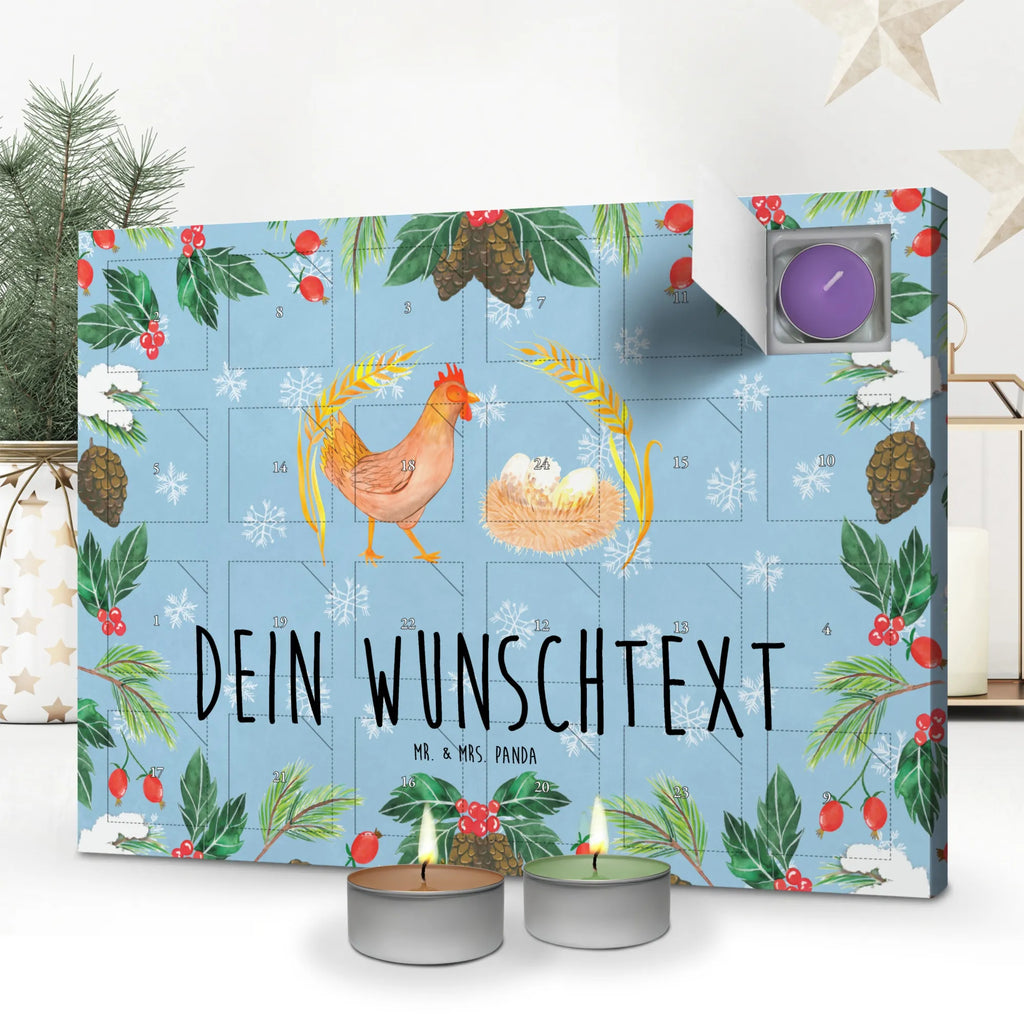 Personalisierter Duftkerzen Adventskalender Huhn Stolz Personalisierter Duftkerzen Adventskalender, Landwirt, Landwirtin, Hoftiere, Bauernhof, Hof, Eier, Geburt, Landleben, Hühner, Schwangerschaft, Motivation, Hahn, Magie, Spruch, Henne