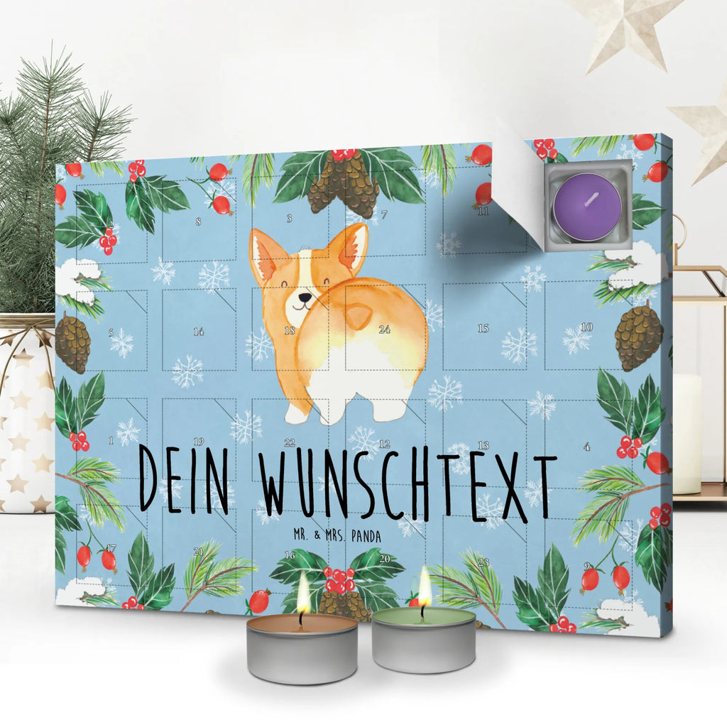 Personalisierter Duftkerzen Adventskalender Corgi Po Personalisierter Duftkerzen Adventskalender, Hunderasse, Tierliebhaber, Hundemotiv, Haustier, Hundebesitzer, Hund, Sprüche, Selbstliebe, Motivation, Spruch, Corgie, Hundeliebe