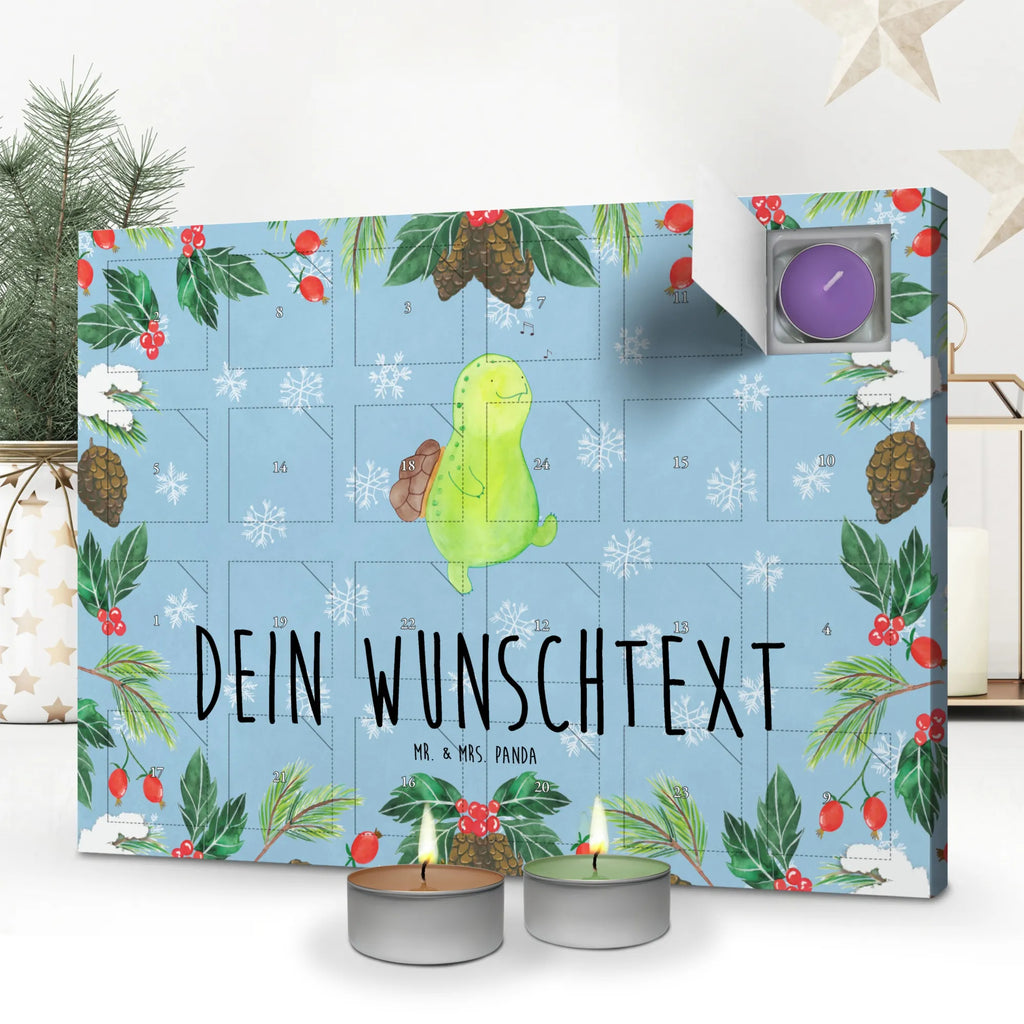 Personalisierter Duftkerzen Adventskalender Schildkröte Pfeifen Personalisierter Duftkerzen Adventskalender, Schildkröte, Neuanfang, Glück, Lebensfreude, Depression, Schildi, Motivation, Fröhlich, Trennung, Schildkröten