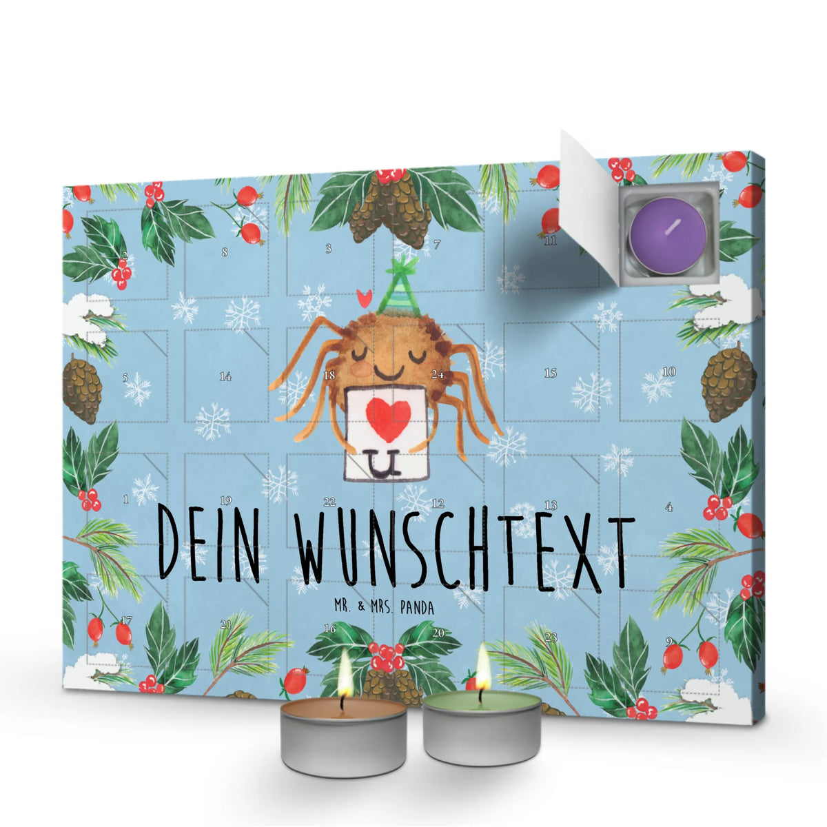 Personalisierter Duftkerzen Adventskalender Spinne Agathe Brief Kerzenkalender personalisiert, Personalisierter Adventskalender Erwachsene, Duftkerzen Adventskalender personalisiert, Personalisierter Kerzen Adventskalender, Adventskalender Kerzen personalisiert, Personalisierter Duftkerzen Adventskalender, Kerzen Adventskalender mit Namen, Adventskalender personalisiert mit Namen, Adventskalender Duftkerzen personalisiert, Duftkerzen Adventskalender mit Namen, Kerzen Adventskalender personalisiert, Duftkalender personalisiert, Agathe, Merchandise, Spinne, Videos, Spinne Agathe, Ich Liebe Dich, Liebesgeschenk, Heiratsantrag, Treuetest, Treuebeweis, Liebesbeweis, Verliebt, Liebespaar