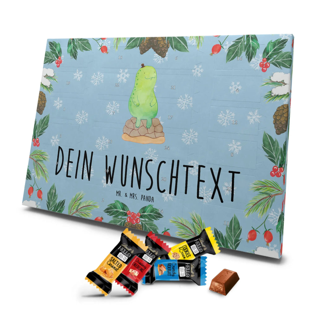Personalisierter Schoko Adventskalender Schildkröte Pause Personalisierter Adventskalender, Adventskalender mit Namen, Schildkröte, Achtsamkeit, Achtsam, Entschleunigen