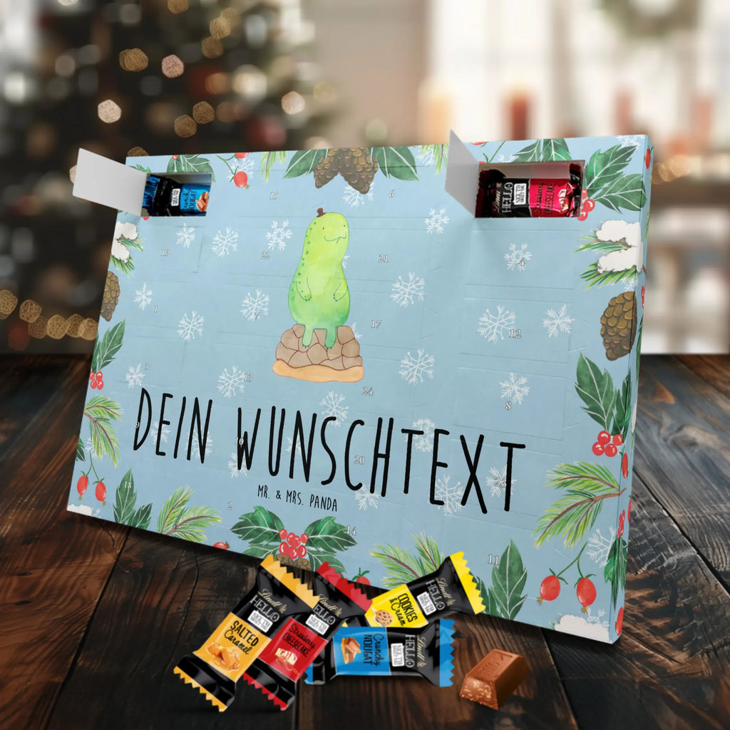 Personalisierter Schoko Adventskalender Schildkröte Pause Personalisierter Adventskalender, Adventskalender mit Namen, Schildkröte, Achtsamkeit, Achtsam, Entschleunigen