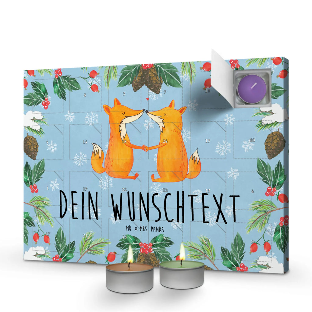 Personalisierter Duftkerzen Adventskalender Füchse Liebe Personalisierter Duftkerzen Adventskalender, Fuchs, Liebe, Verlobte, Liebespaar, Liebesbeweis, Freundin, Ehefrau, Füchse, Ehe, Ehemann, Paar, Partner, Fox, Freund