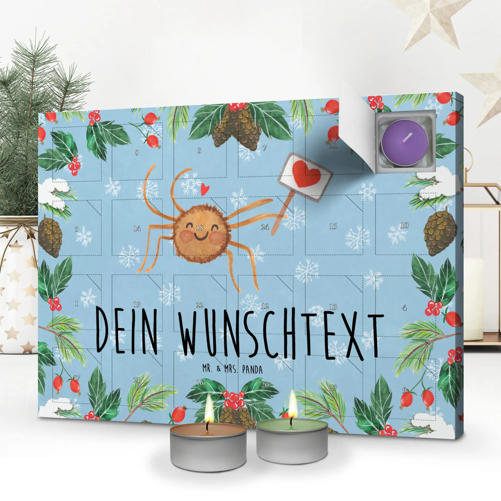 Personalisierter Duftkerzen Adventskalender Spinne Agathe Motivation Personalisierter Duftkerzen Adventskalender, Spinne Agathe, Spinne, Merchandise, Agathe, Videos, Dankeschön, Liebe, Vertrauen, Glück, Motivation
