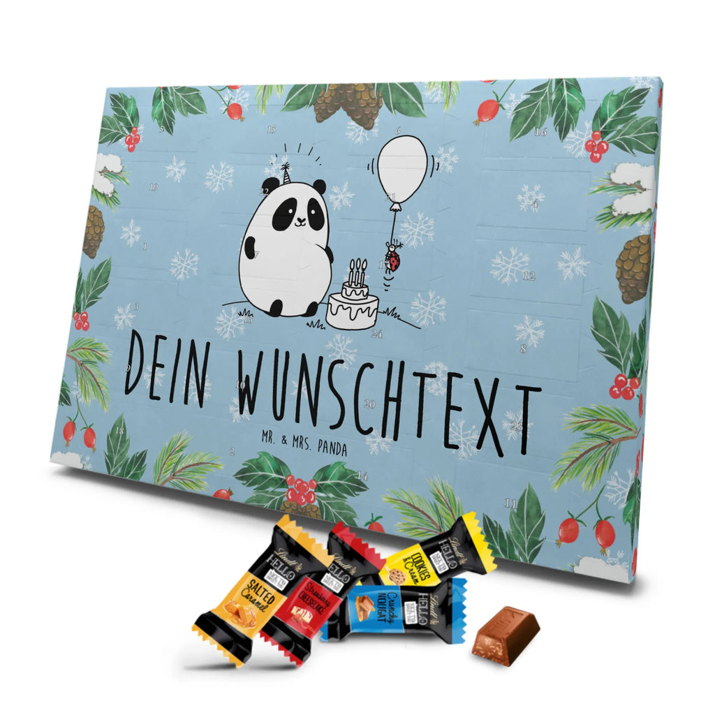  Panda urodziny Personalisierter Adventskalender, Adventskalender mit Namen