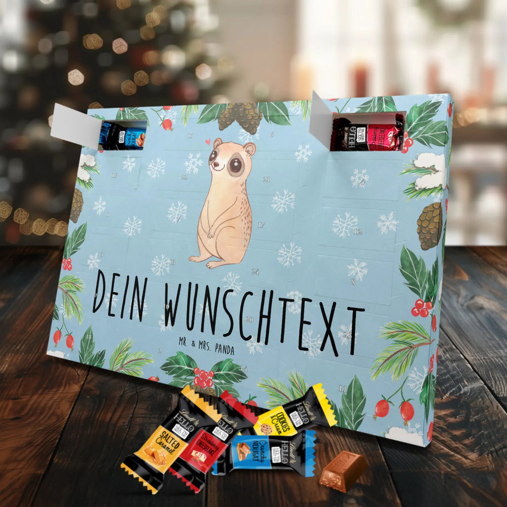 Adventskalender mit Namen Plumplori Glücklich Adventskalender mit Namen, Personalisierter Adventskalender, Tiere, Tiermotive, Lustige Sprüche, Gute Laune, Niedlich, Plumplori, Glück
