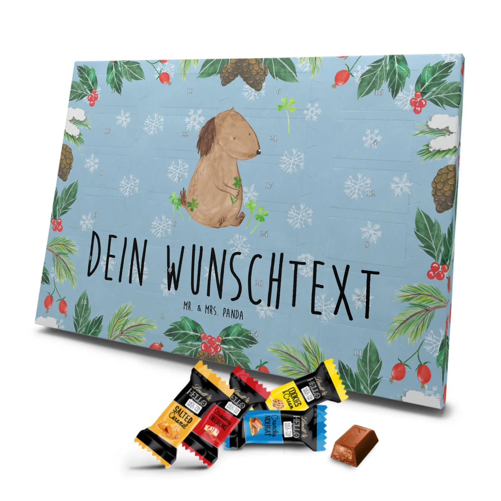 Adventskalender mit Namen Hund Kleeblatt Personalisierter Adventskalender, Adventskalender mit Namen, Hundebesitzer, Haustier, Sprüche, Hunderasse, Tierliebhaber, Hund, Hundemotiv, Achtsamkeit, Motivation, Tagträume, Selbstliebe, Glück, Geschenk, Kleeblatt, Neuanfang, Glücksbringer