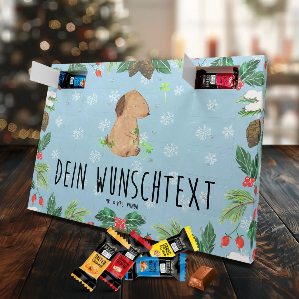 Adventskalender mit Namen Hund Kleeblatt Personalisierter Adventskalender, Adventskalender mit Namen, Hundebesitzer, Haustier, Sprüche, Hunderasse, Tierliebhaber, Hund, Hundemotiv, Achtsamkeit, Motivation, Tagträume, Selbstliebe, Glück, Geschenk, Kleeblatt, Neuanfang, Glücksbringer