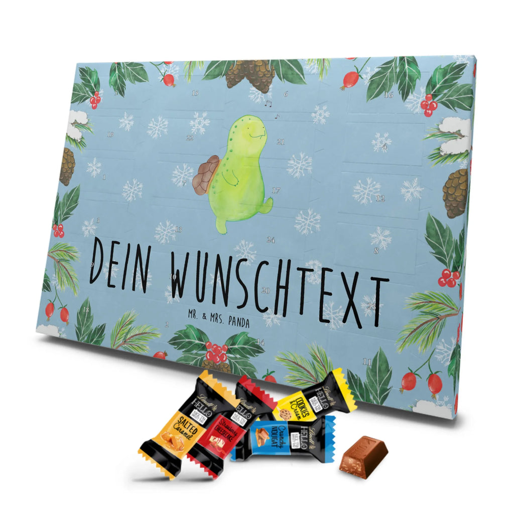 Adventskalender mit Namen Schildkröte Pfeifen Personalisierter Adventskalender, Adventskalender mit Namen, Schildkröte, Glück, Depression, Schildkröten, Motivation, Trennung, Neuanfang, Lebensfreude, Schildi, Fröhlich