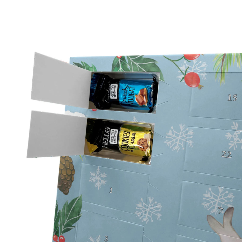 Adventskalender mit Namen Robbe Sherlock Personalisierter Adventskalender, Adventskalender mit Namen, Tiere, Tiermotive, Gute Laune, Lustige Sprüche