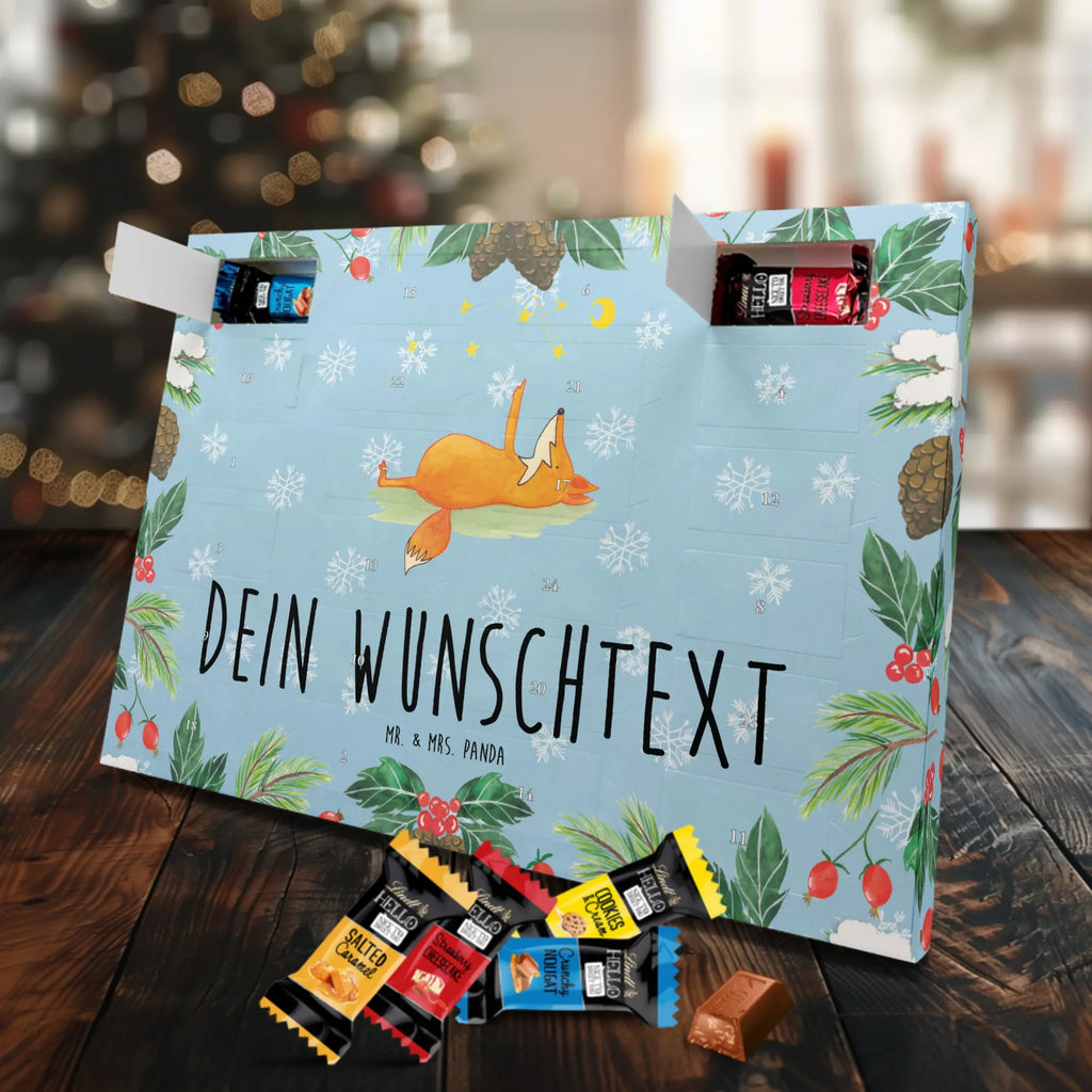 Adventskalender mit Namen Fuchs Sterne Adventskalender mit Namen, Personalisierter Adventskalender, Fuchs, Romantik, Spruch schön, Always Look On The Bright Side Of Life, Tröstende Worte, Spruch Positiv, Füchse