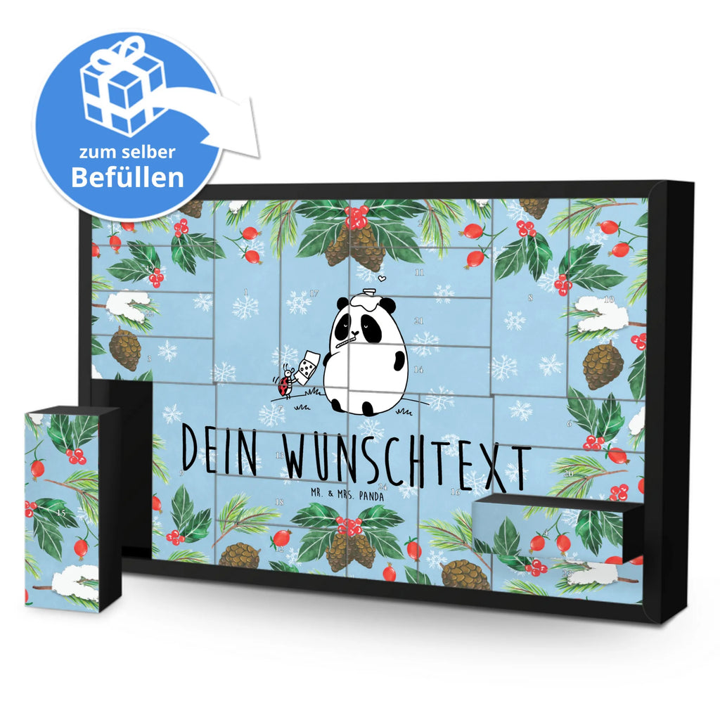  Panda Szybkiego powrotu do zdrowia Adventskalender Zum Selbst Befüllen, Befüllbarer Adventskalender