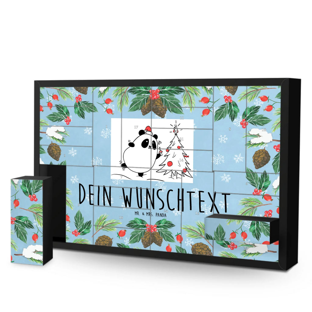  Panda Okres świąteczny Befüllbarer Adventskalender, Adventskalender Zum Selbst Befüllen